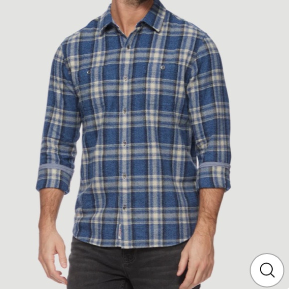 Eddie Bauer men’s relaxed fit flannel